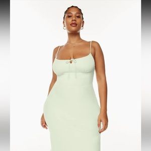 Aritizia Light Green Bellow Dress- size 4